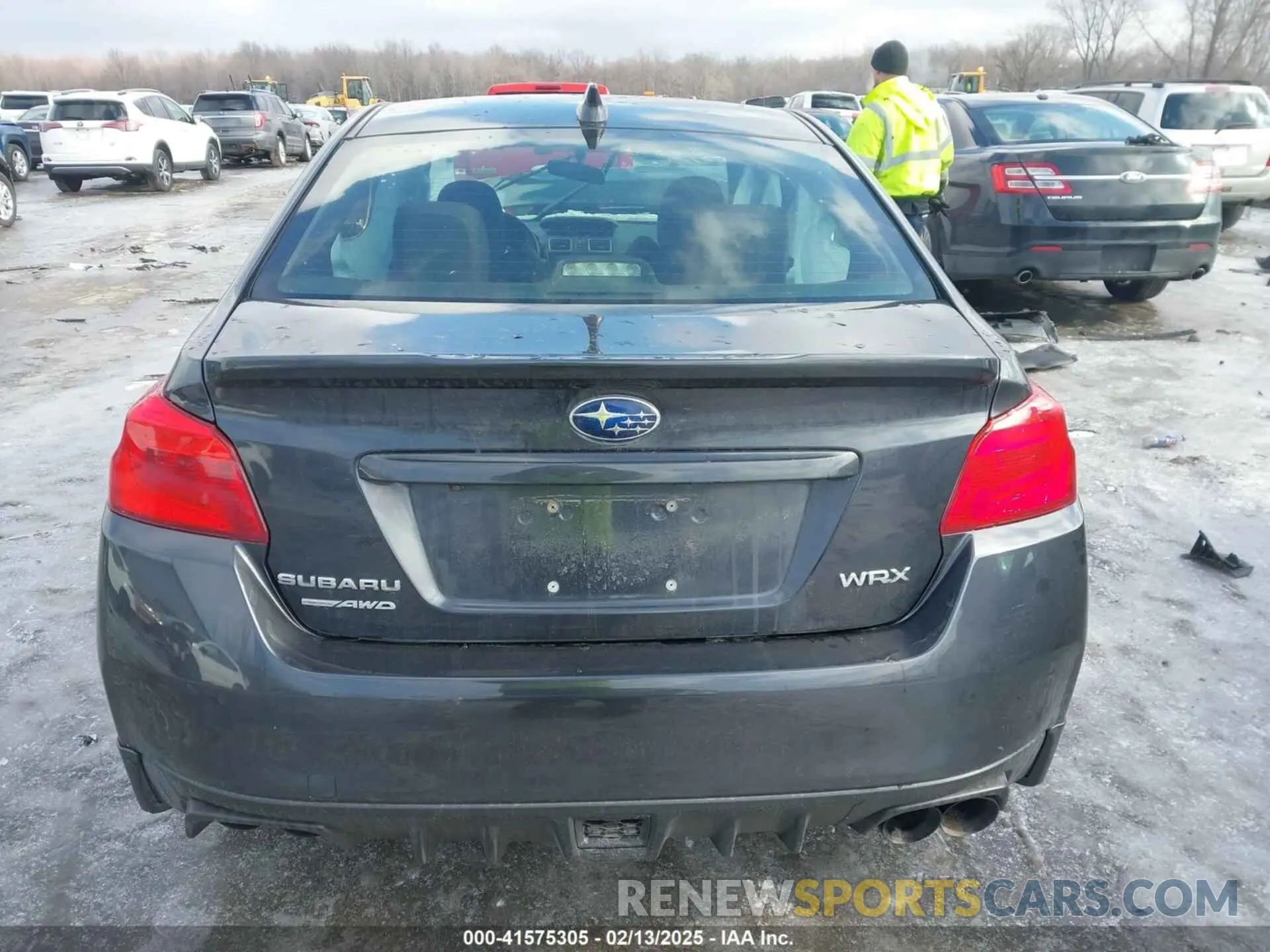 15 Photograph of a damaged car JF1VA1H67K9827449 SUBARU WRX 2019