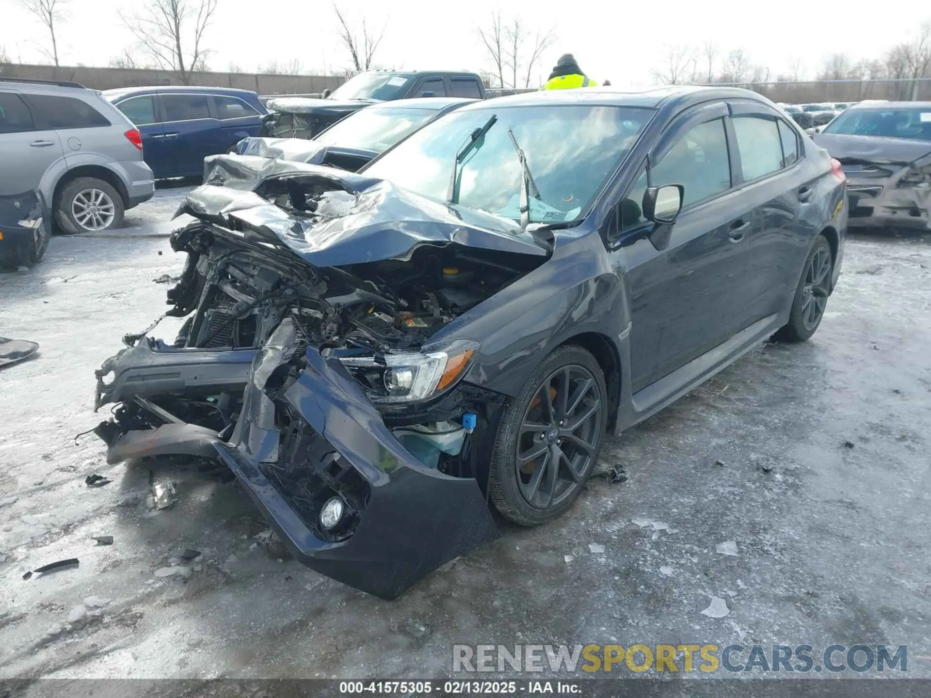 2 Photograph of a damaged car JF1VA1H67K9827449 SUBARU WRX 2019