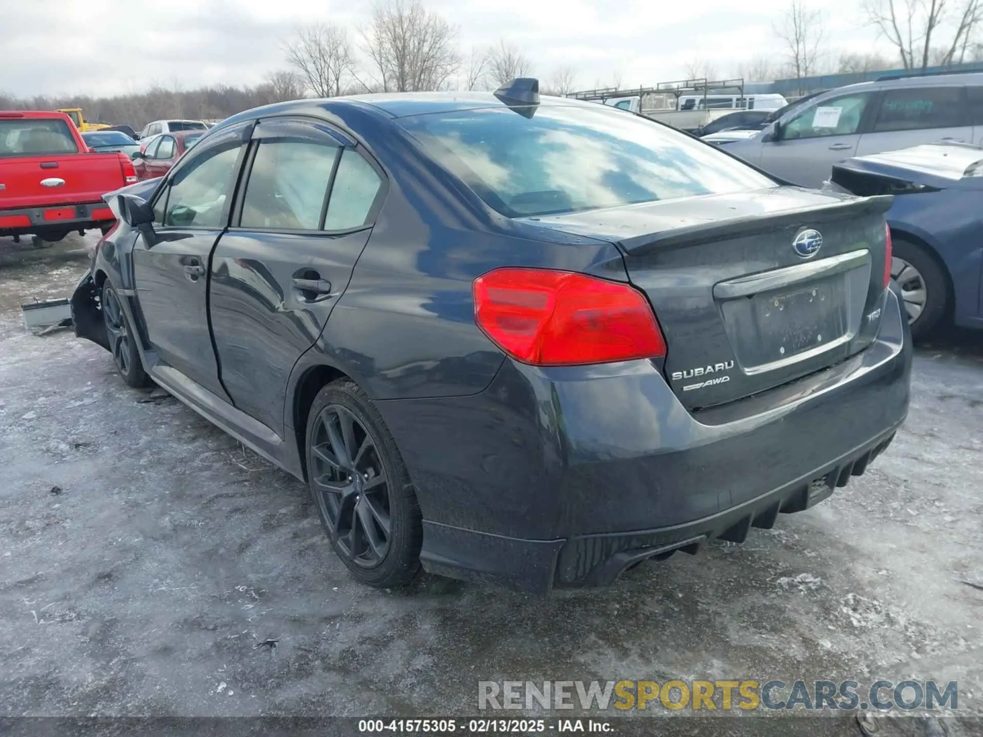 3 Photograph of a damaged car JF1VA1H67K9827449 SUBARU WRX 2019