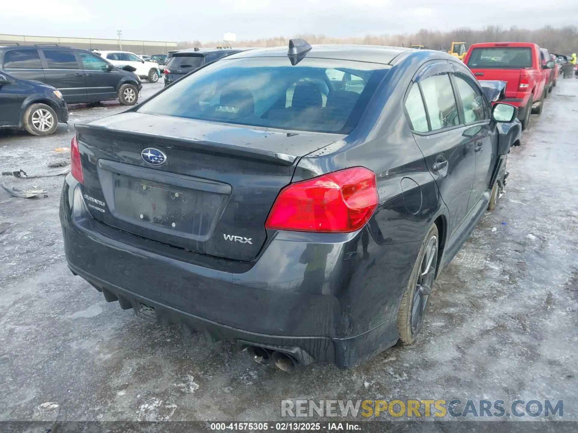 4 Photograph of a damaged car JF1VA1H67K9827449 SUBARU WRX 2019