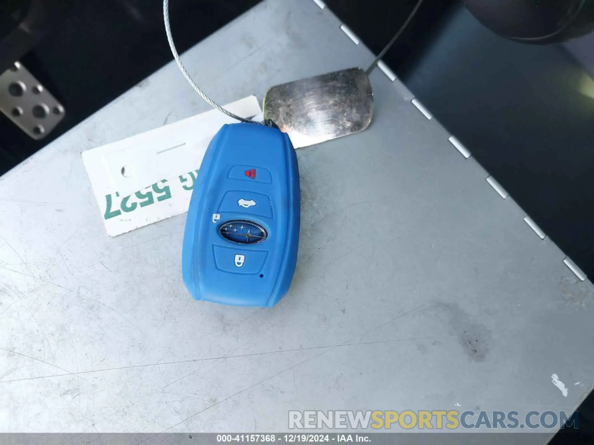 11 Photograph of a damaged car JF1VA1H67K9827967 SUBARU WRX 2019