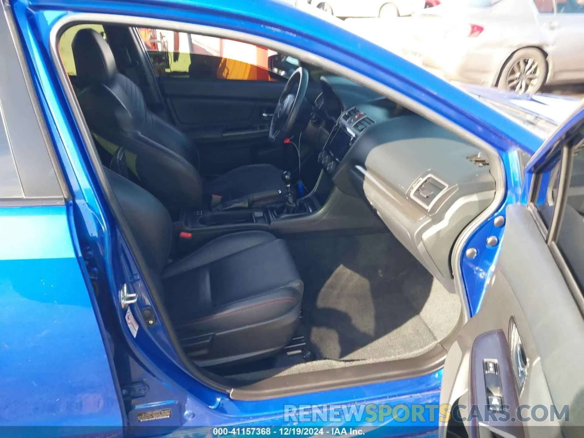 5 Photograph of a damaged car JF1VA1H67K9827967 SUBARU WRX 2019