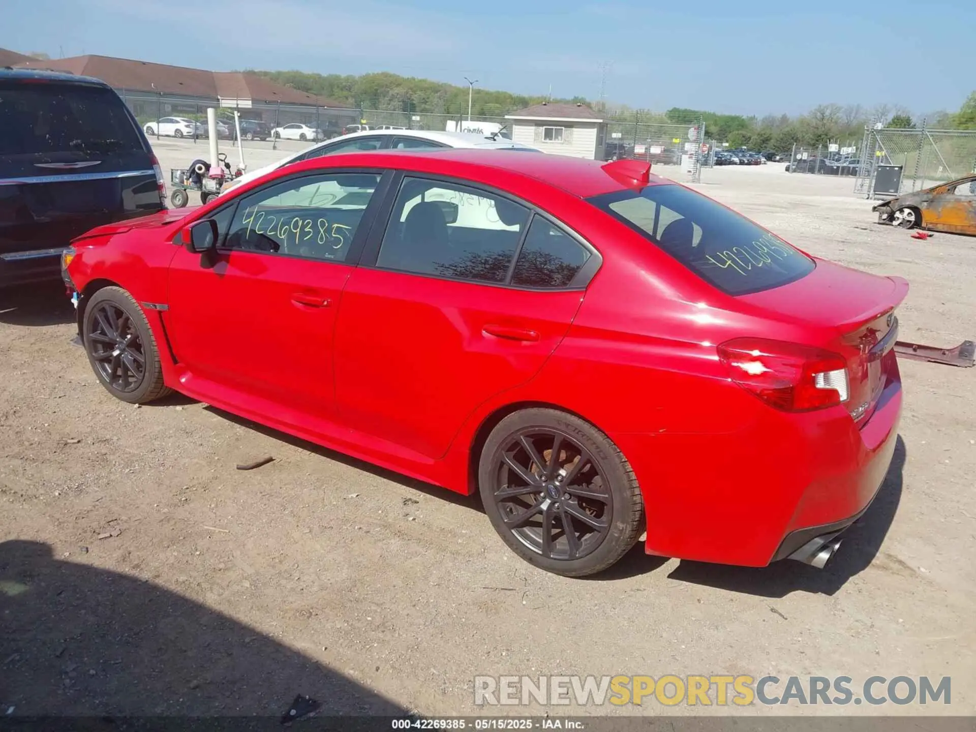 3 Photograph of a damaged car JF1VA1H6XK9815585 SUBARU WRX 2019