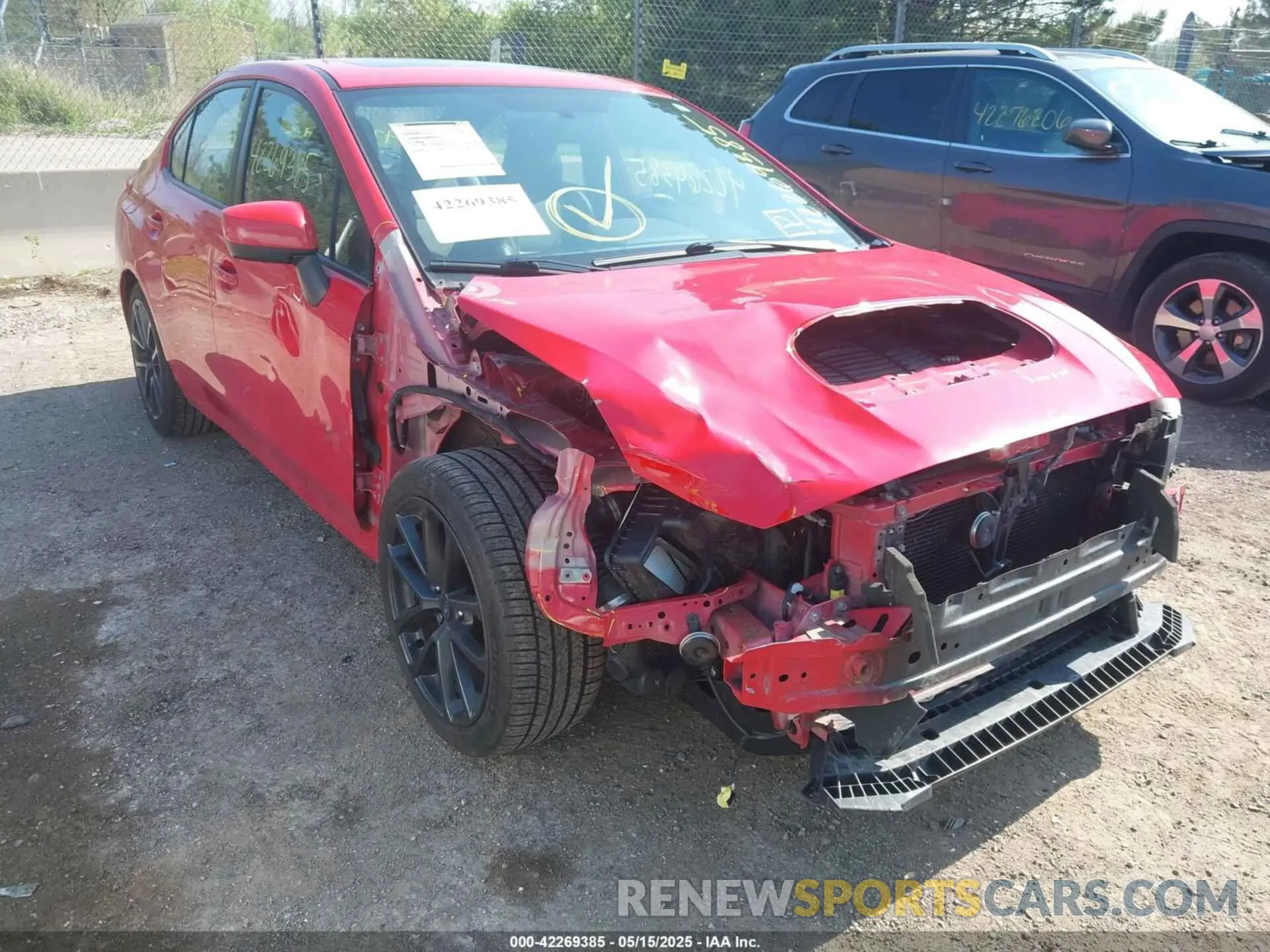 6 Photograph of a damaged car JF1VA1H6XK9815585 SUBARU WRX 2019