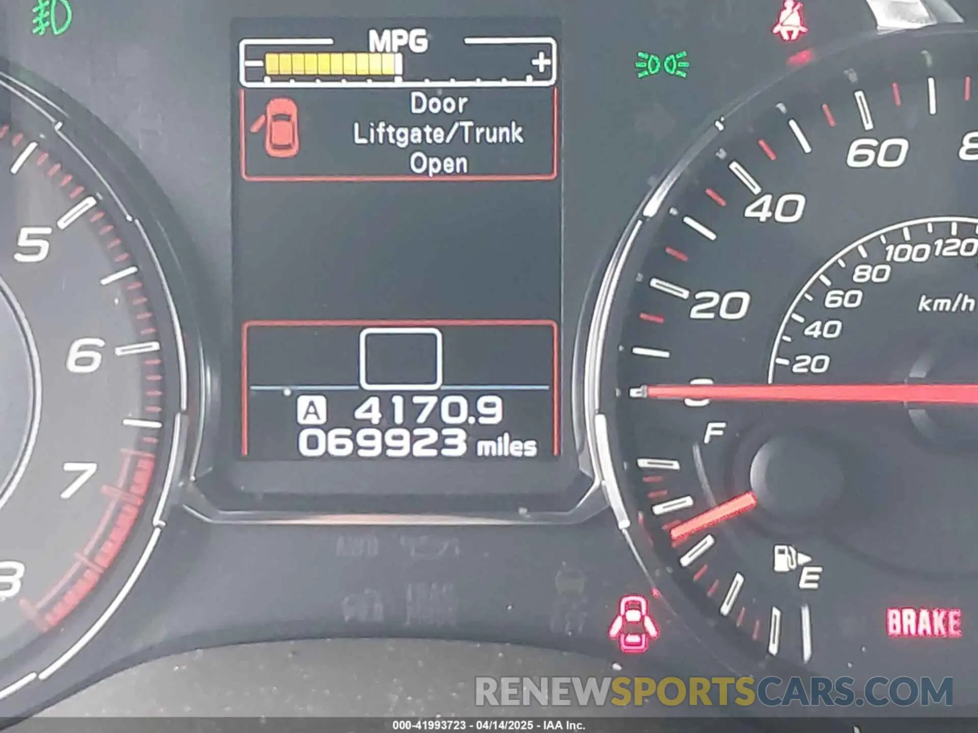 15 Photograph of a damaged car JF1VA1J61K9812729 SUBARU WRX 2019