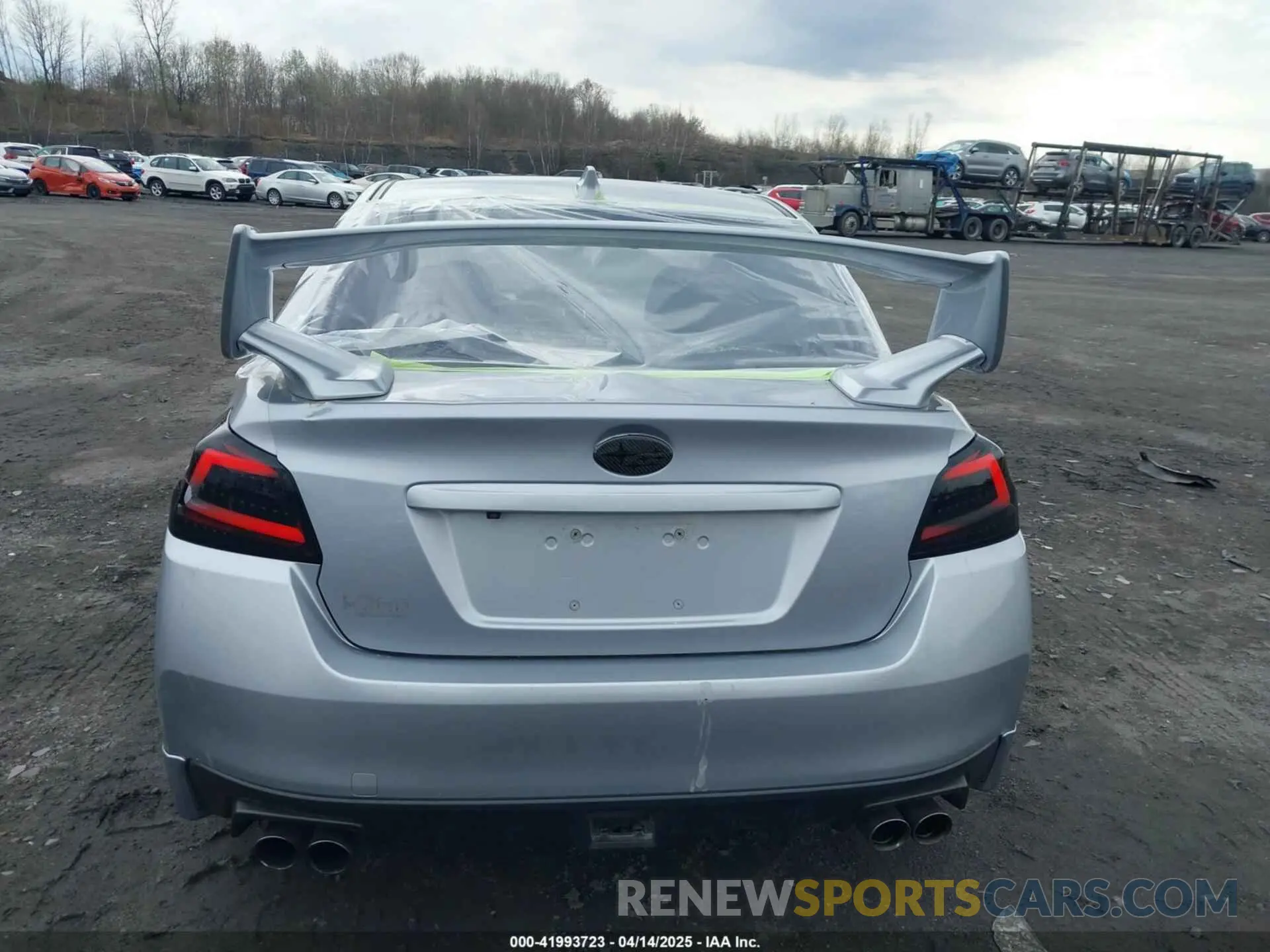 16 Photograph of a damaged car JF1VA1J61K9812729 SUBARU WRX 2019