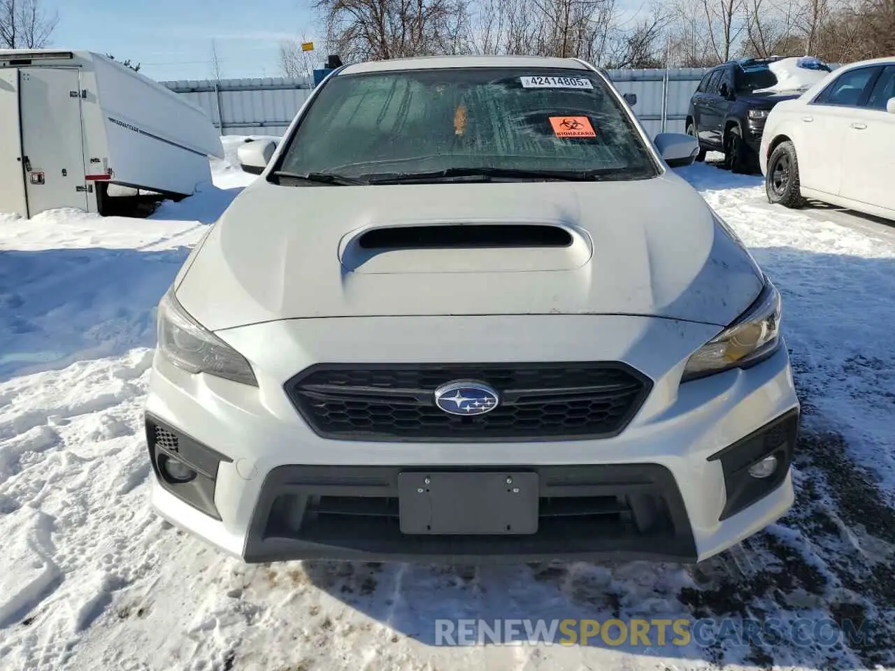 5 Photograph of a damaged car JF1VA1J63K9813204 SUBARU WRX 2019