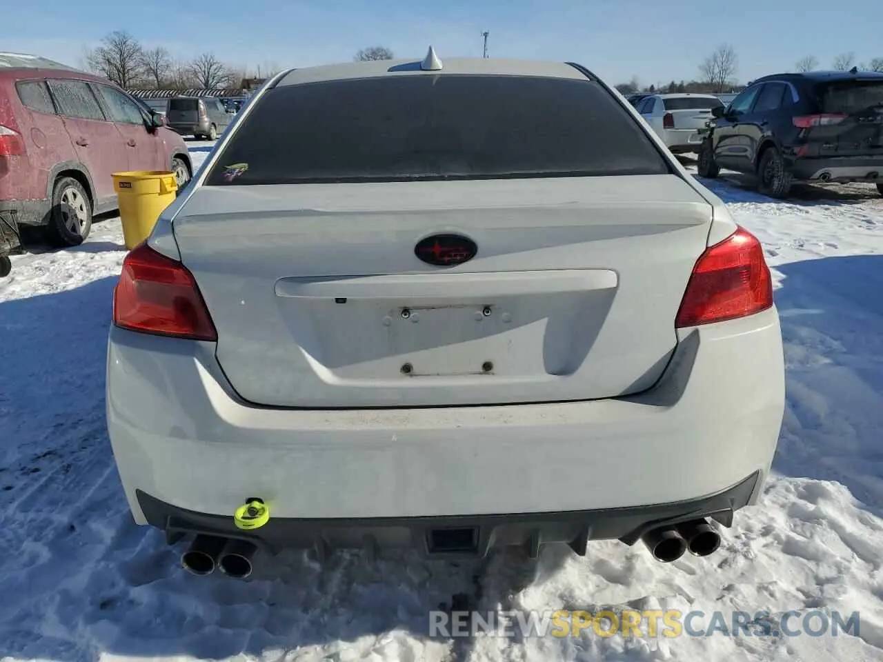6 Photograph of a damaged car JF1VA1J63K9813204 SUBARU WRX 2019