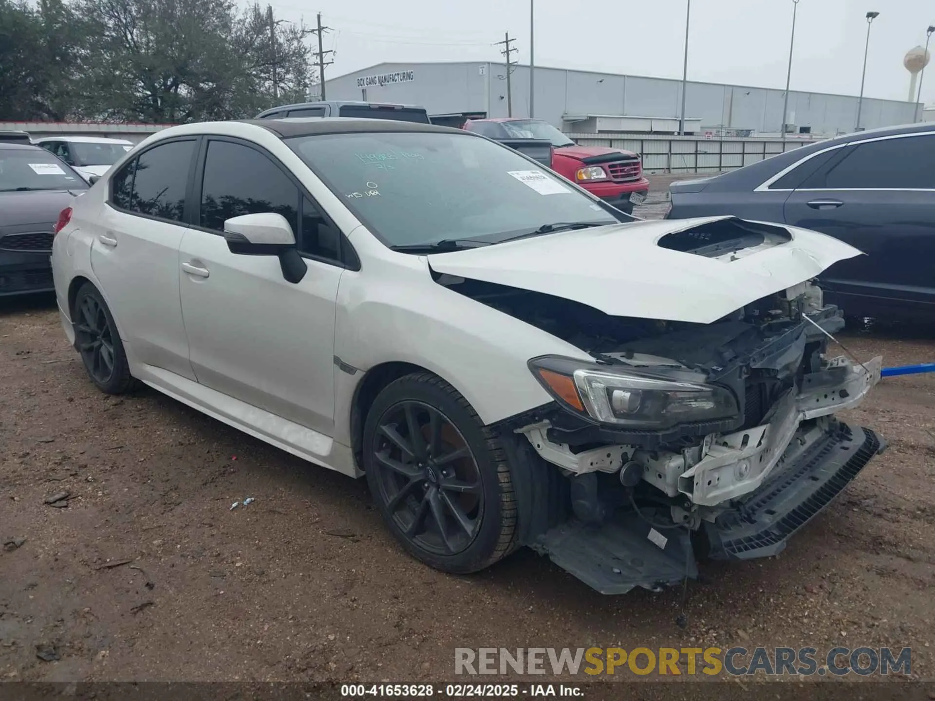 1 Photograph of a damaged car JF1VA1J64K9831033 SUBARU WRX 2019