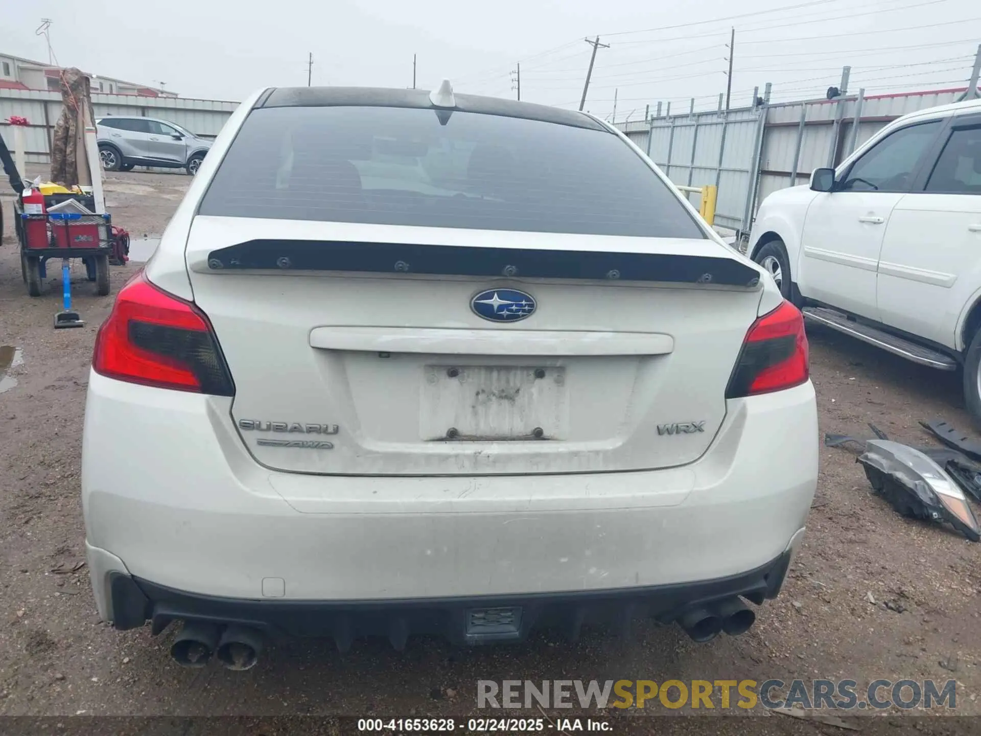 17 Photograph of a damaged car JF1VA1J64K9831033 SUBARU WRX 2019
