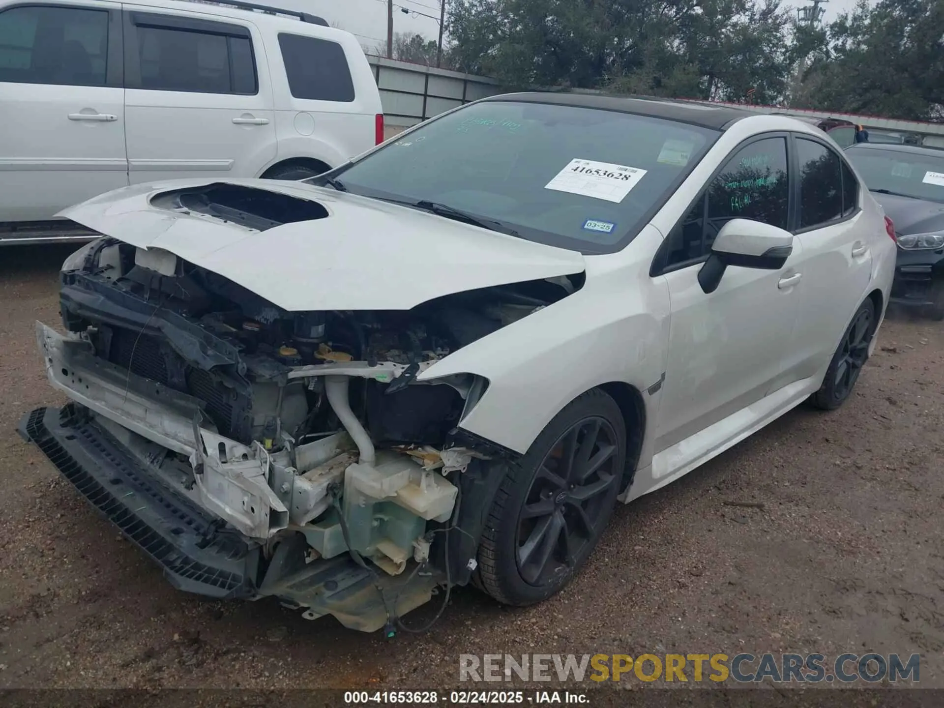 2 Photograph of a damaged car JF1VA1J64K9831033 SUBARU WRX 2019