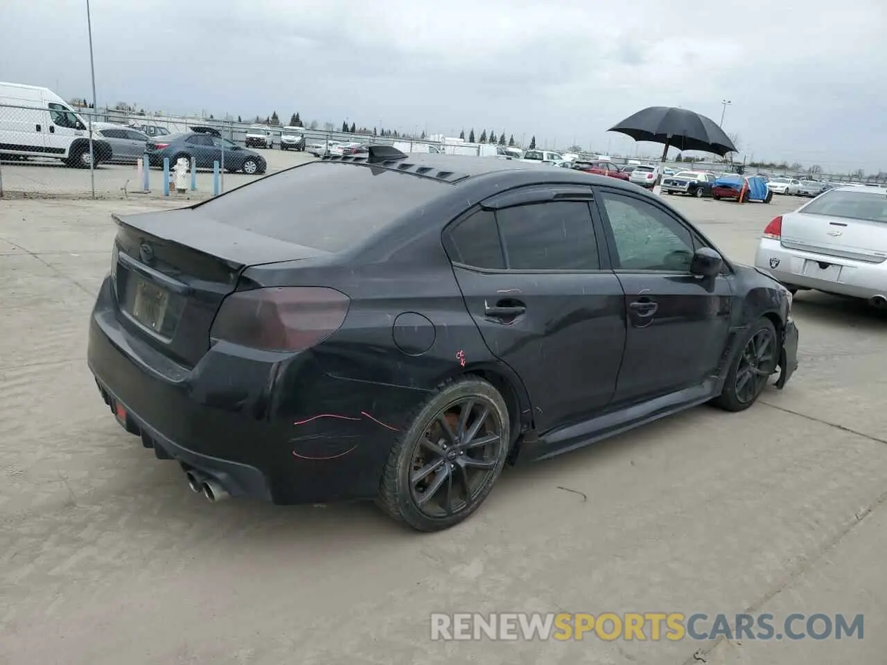 3 Photograph of a damaged car JF1VA1N63K8824879 SUBARU WRX 2019