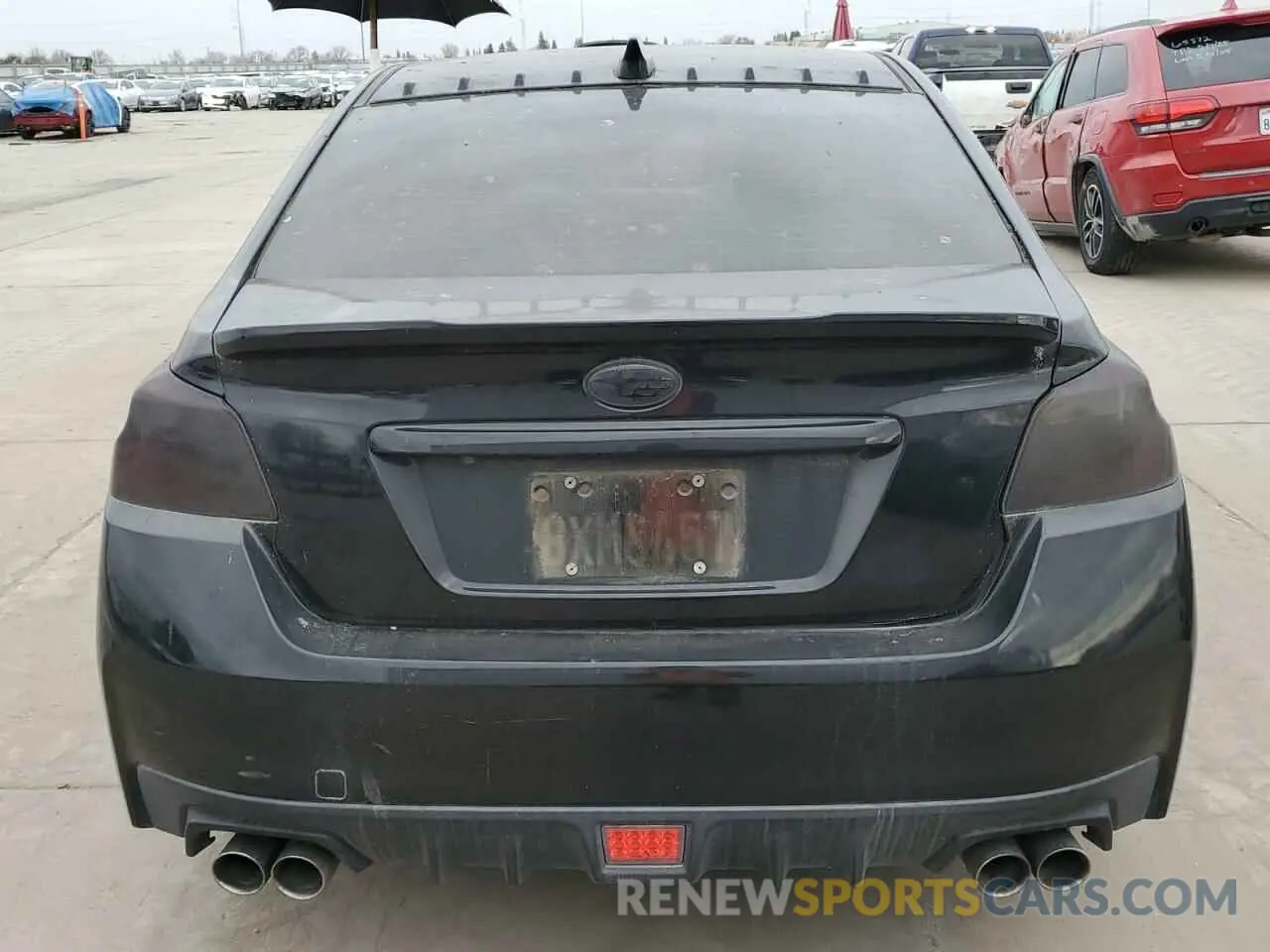 6 Photograph of a damaged car JF1VA1N63K8824879 SUBARU WRX 2019