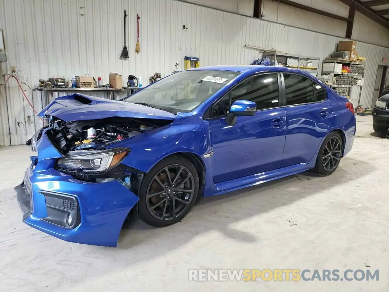1 Photograph of a damaged car JF1VA1P63K8823325 SUBARU WRX 2019