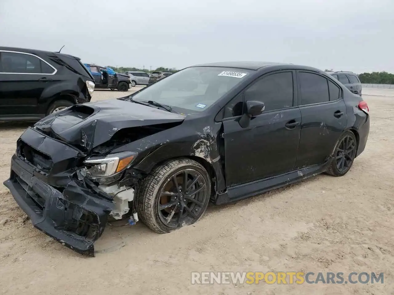 1 Photograph of a damaged car JF1VA1P65K8828266 SUBARU WRX 2019