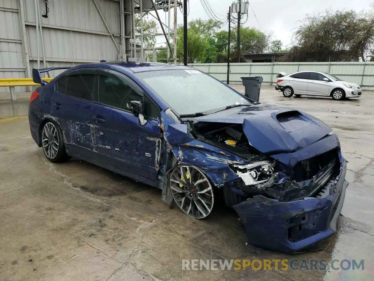 4 Photograph of a damaged car JF1VA2R67K9812437 SUBARU WRX 2019