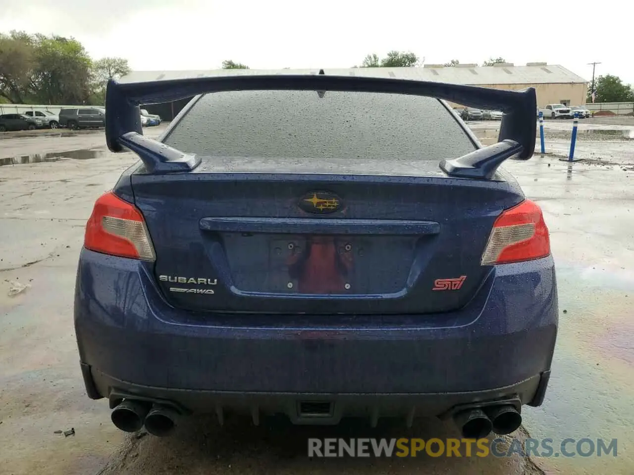 6 Photograph of a damaged car JF1VA2R67K9812437 SUBARU WRX 2019