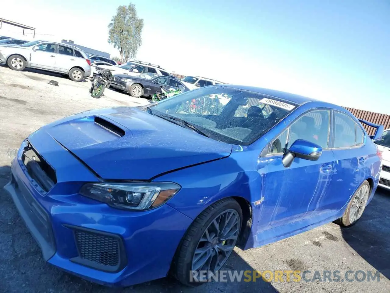 1 Фотография поврежденного автомобиля JF1VA2S60K9827503 SUBARU WRX 2019