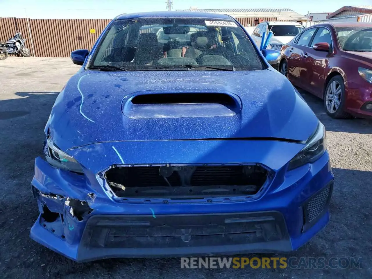 5 Фотография поврежденного автомобиля JF1VA2S60K9827503 SUBARU WRX 2019