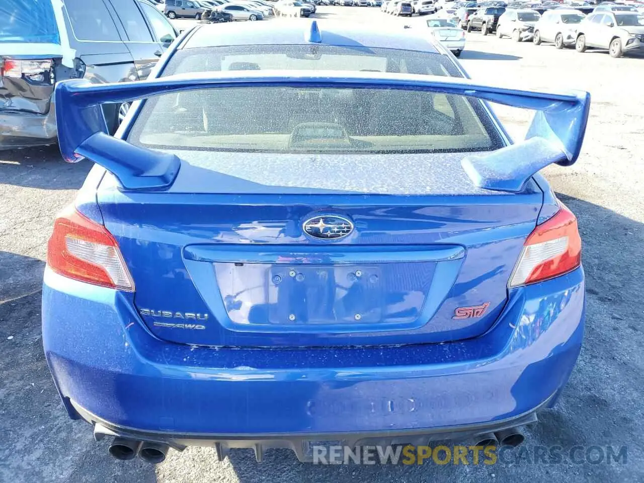 6 Фотография поврежденного автомобиля JF1VA2S60K9827503 SUBARU WRX 2019