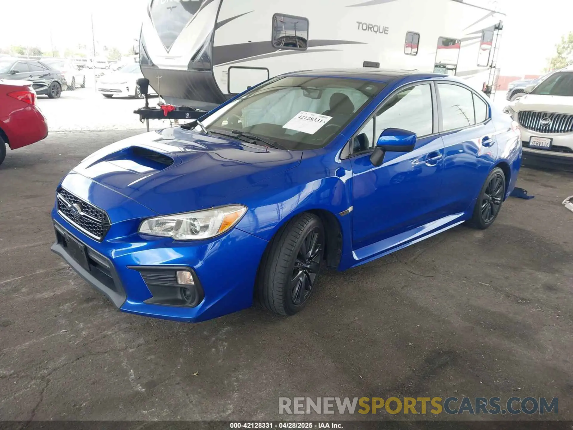 2 Фотография поврежденного автомобиля JF1VA1A60L9808981 SUBARU WRX 2020