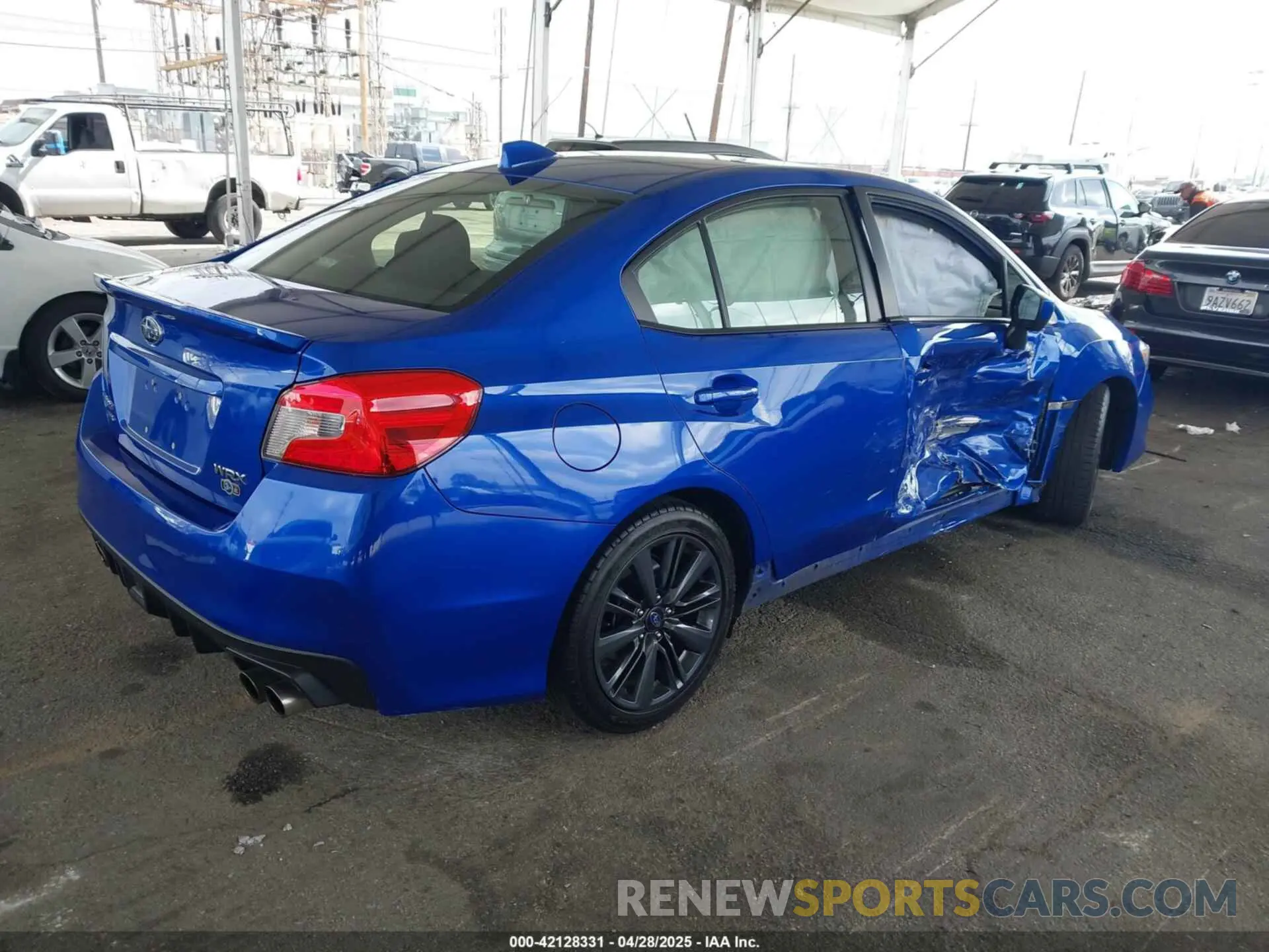 4 Фотография поврежденного автомобиля JF1VA1A60L9808981 SUBARU WRX 2020