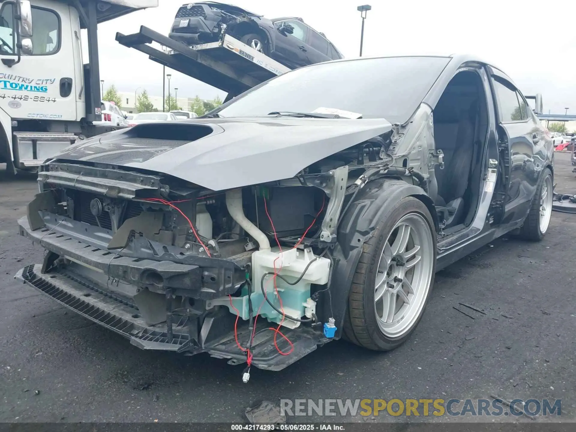 6 Photograph of a damaged car JF1VA1A60L9813422 SUBARU WRX 2020