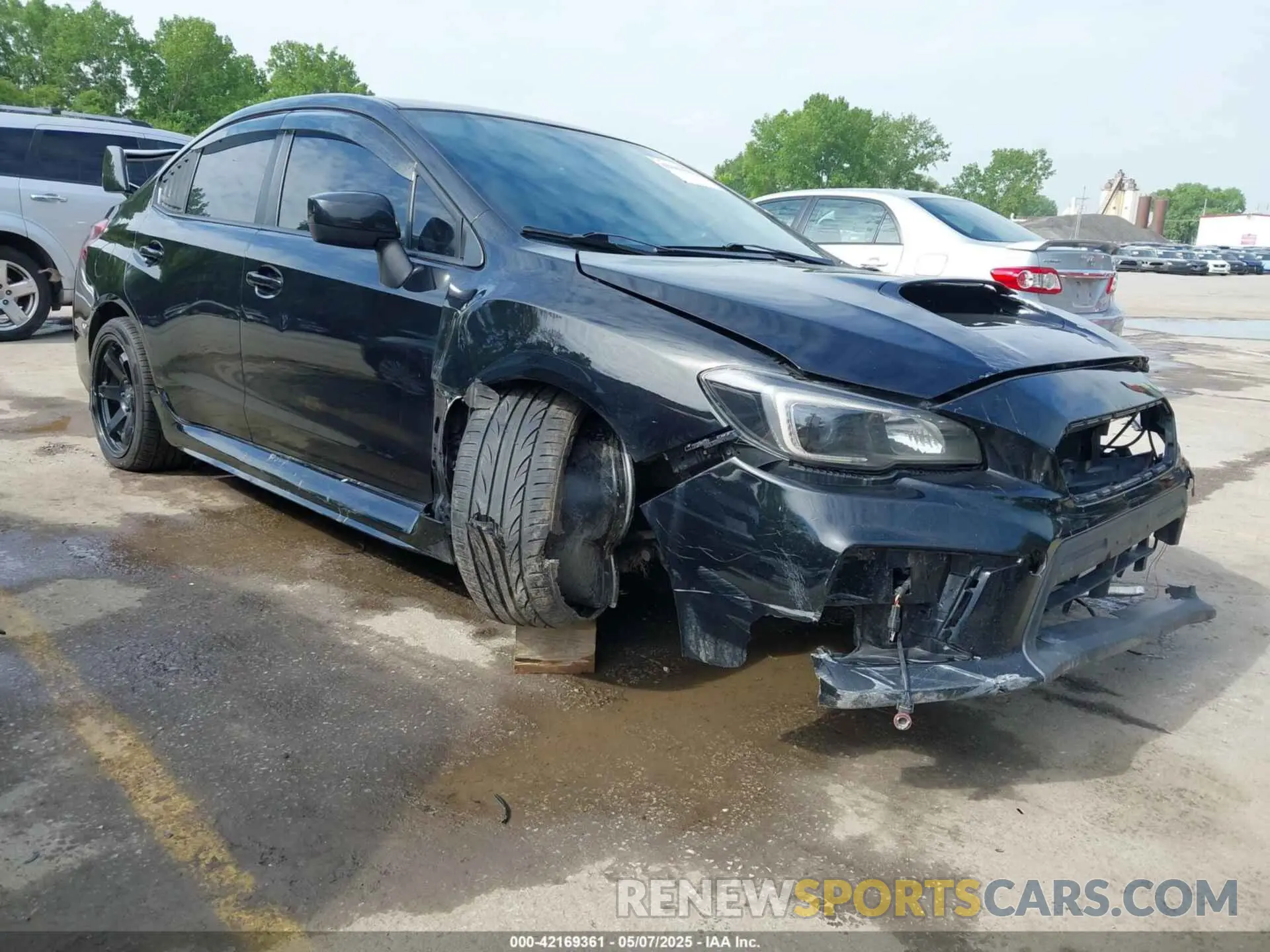 1 Photograph of a damaged car JF1VA1A61L9804034 SUBARU WRX 2020