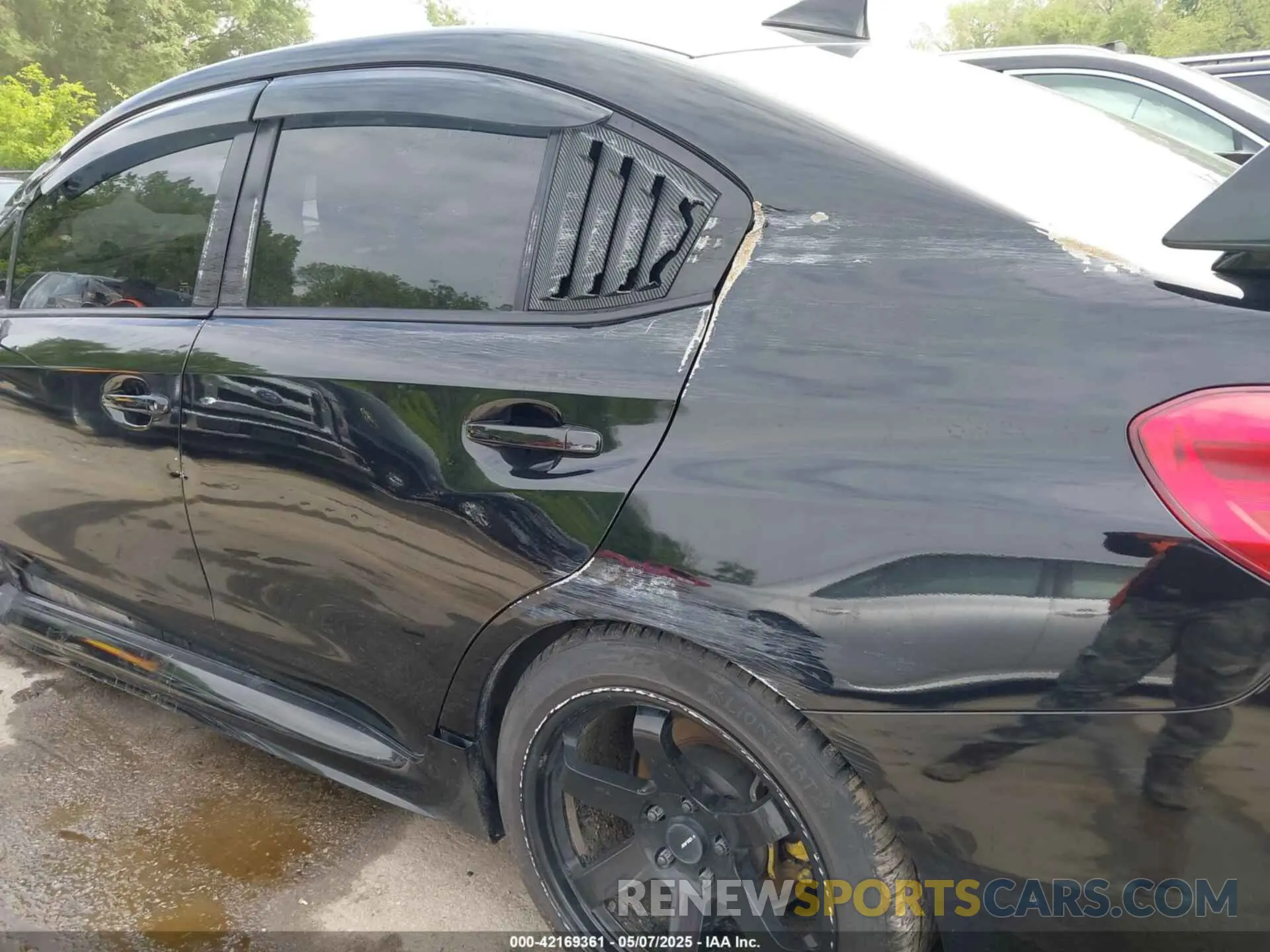 18 Photograph of a damaged car JF1VA1A61L9804034 SUBARU WRX 2020