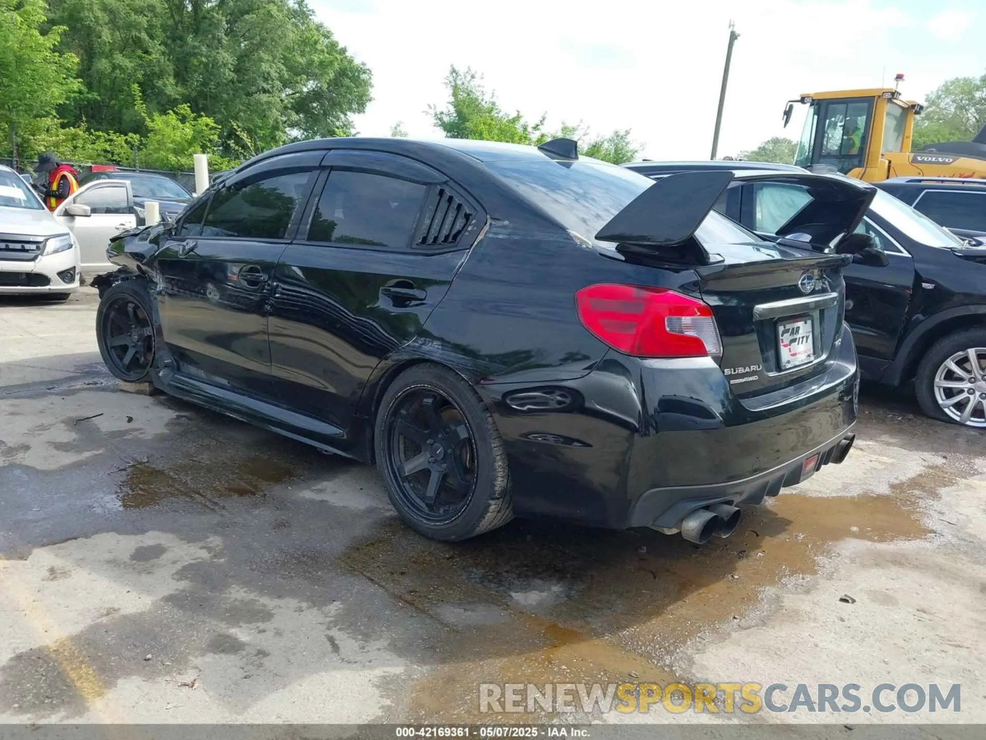3 Photograph of a damaged car JF1VA1A61L9804034 SUBARU WRX 2020