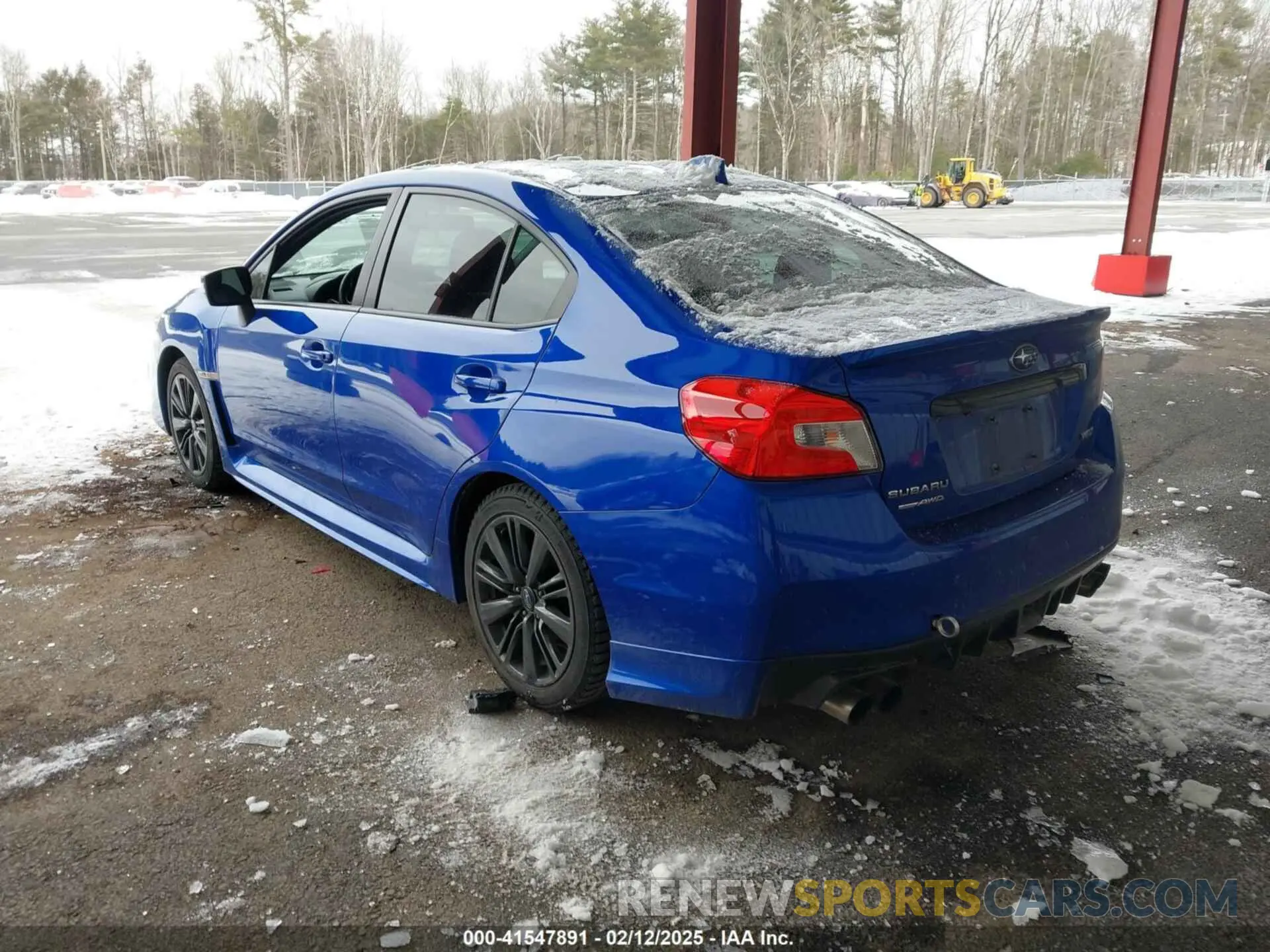 3 Photograph of a damaged car JF1VA1A62L9812143 SUBARU WRX 2020