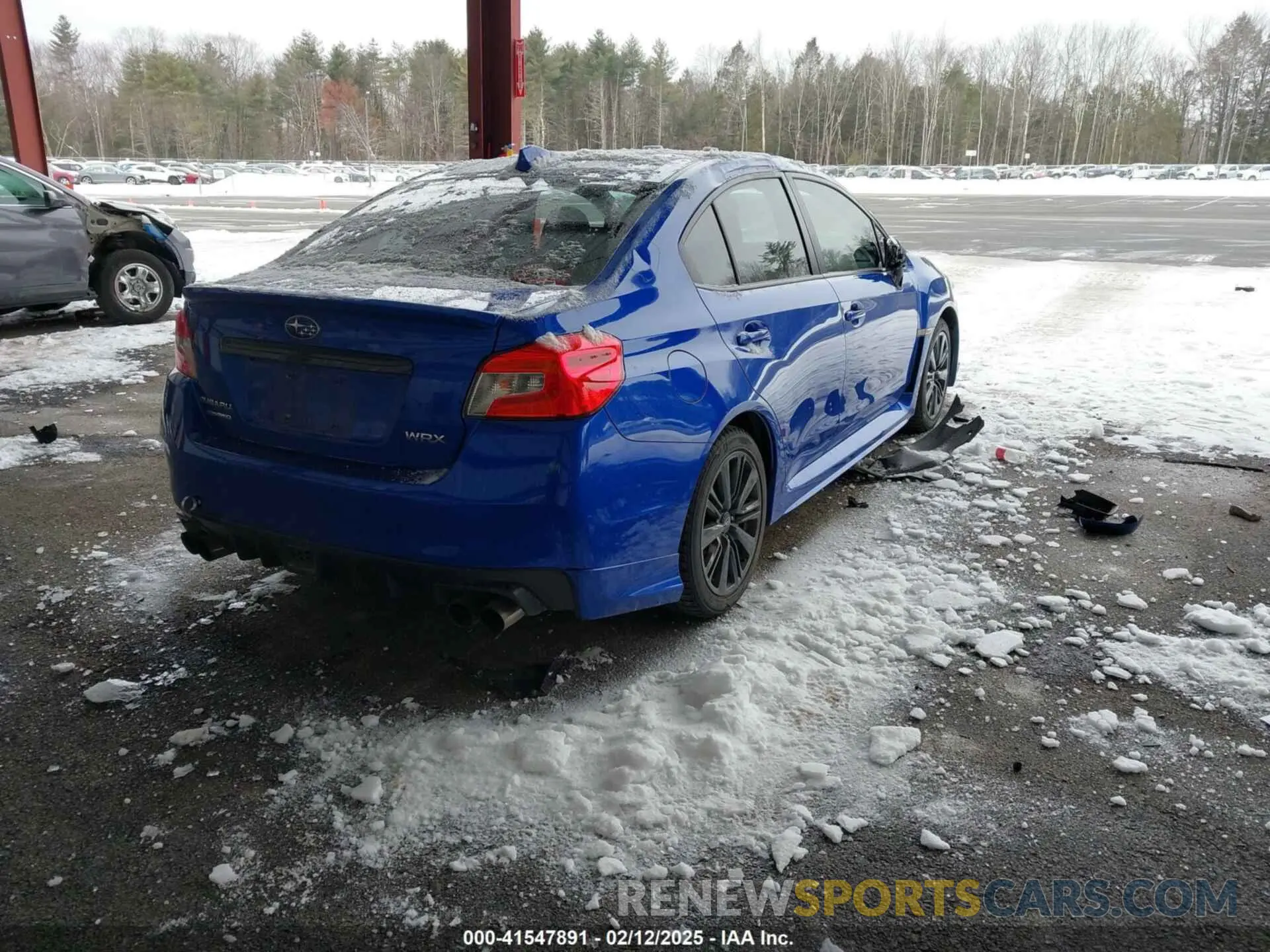 4 Photograph of a damaged car JF1VA1A62L9812143 SUBARU WRX 2020