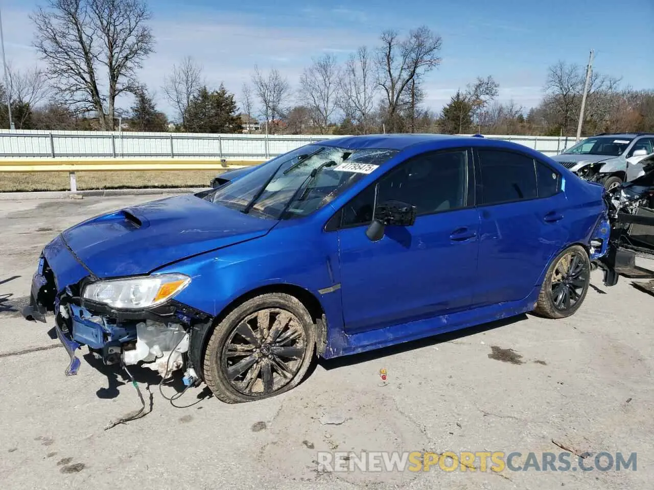 1 Фотография поврежденного автомобиля JF1VA1A64L9833513 SUBARU WRX 2020