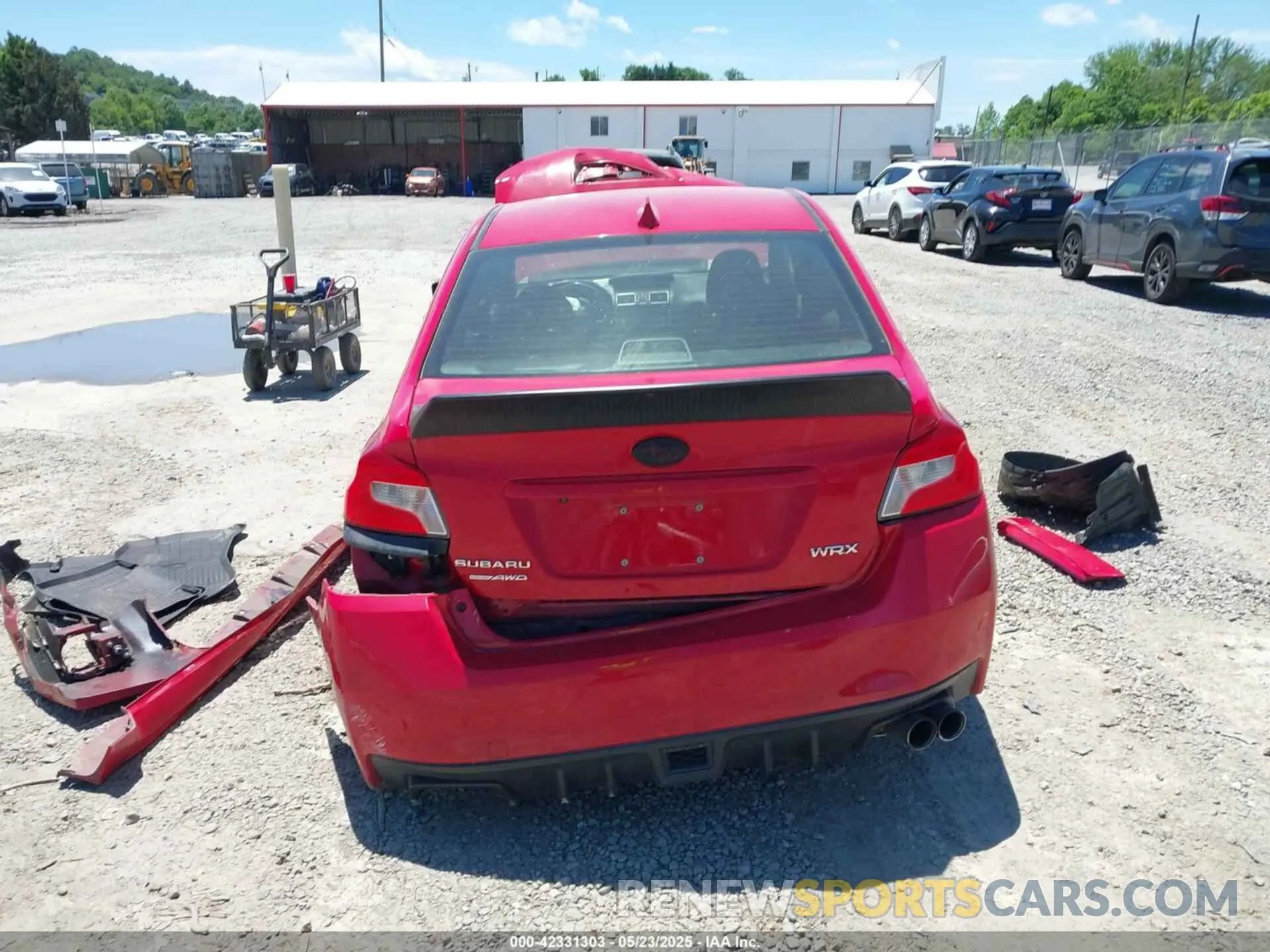 16 Photograph of a damaged car JF1VA1A65L9814369 SUBARU WRX 2020