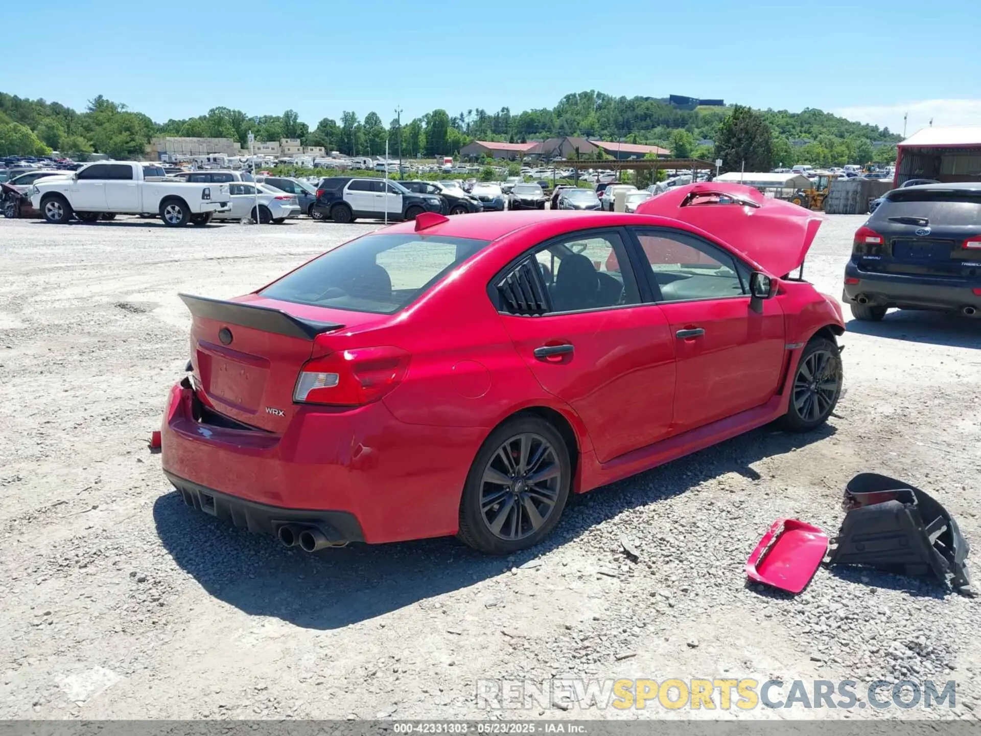 4 Photograph of a damaged car JF1VA1A65L9814369 SUBARU WRX 2020