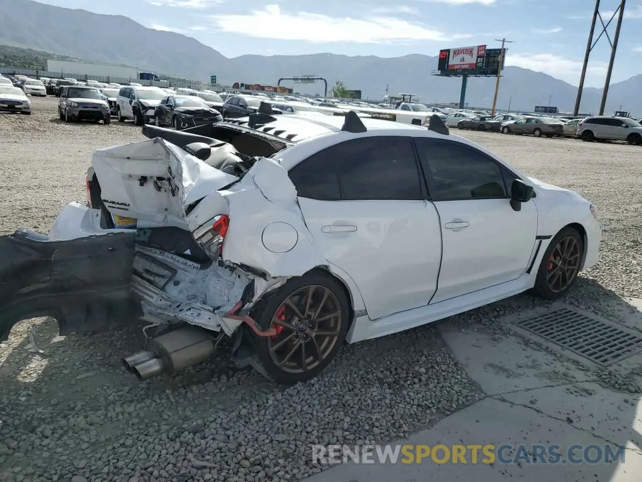 3 Фотография поврежденного автомобиля JF1VA1B61L9810950 SUBARU WRX 2020