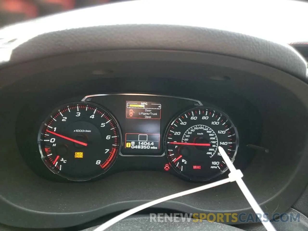 9 Фотография поврежденного автомобиля JF1VA1B61L9810950 SUBARU WRX 2020
