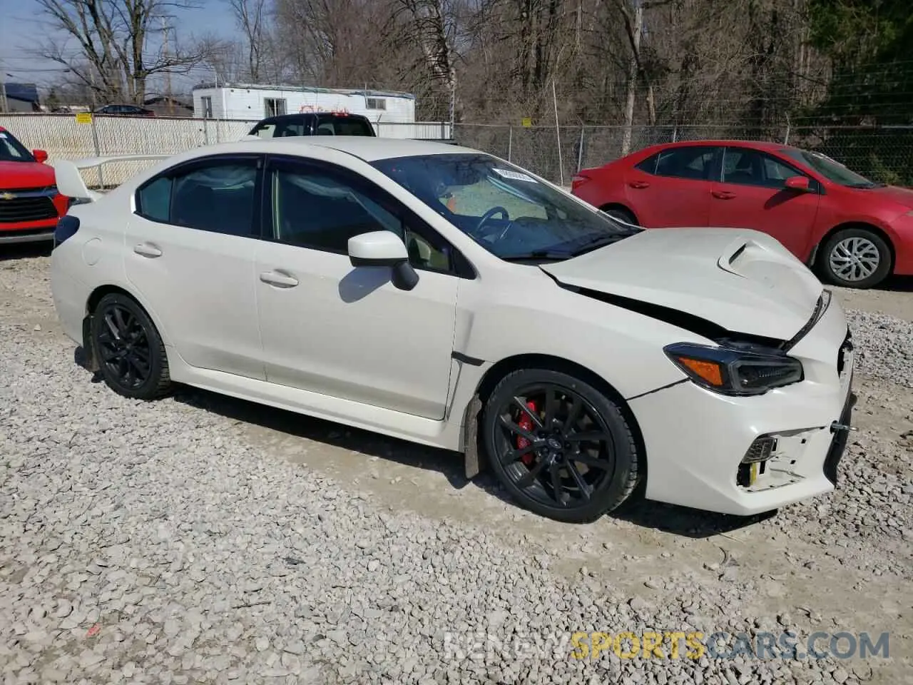4 Photograph of a damaged car JF1VA1B66L9823502 SUBARU WRX 2020