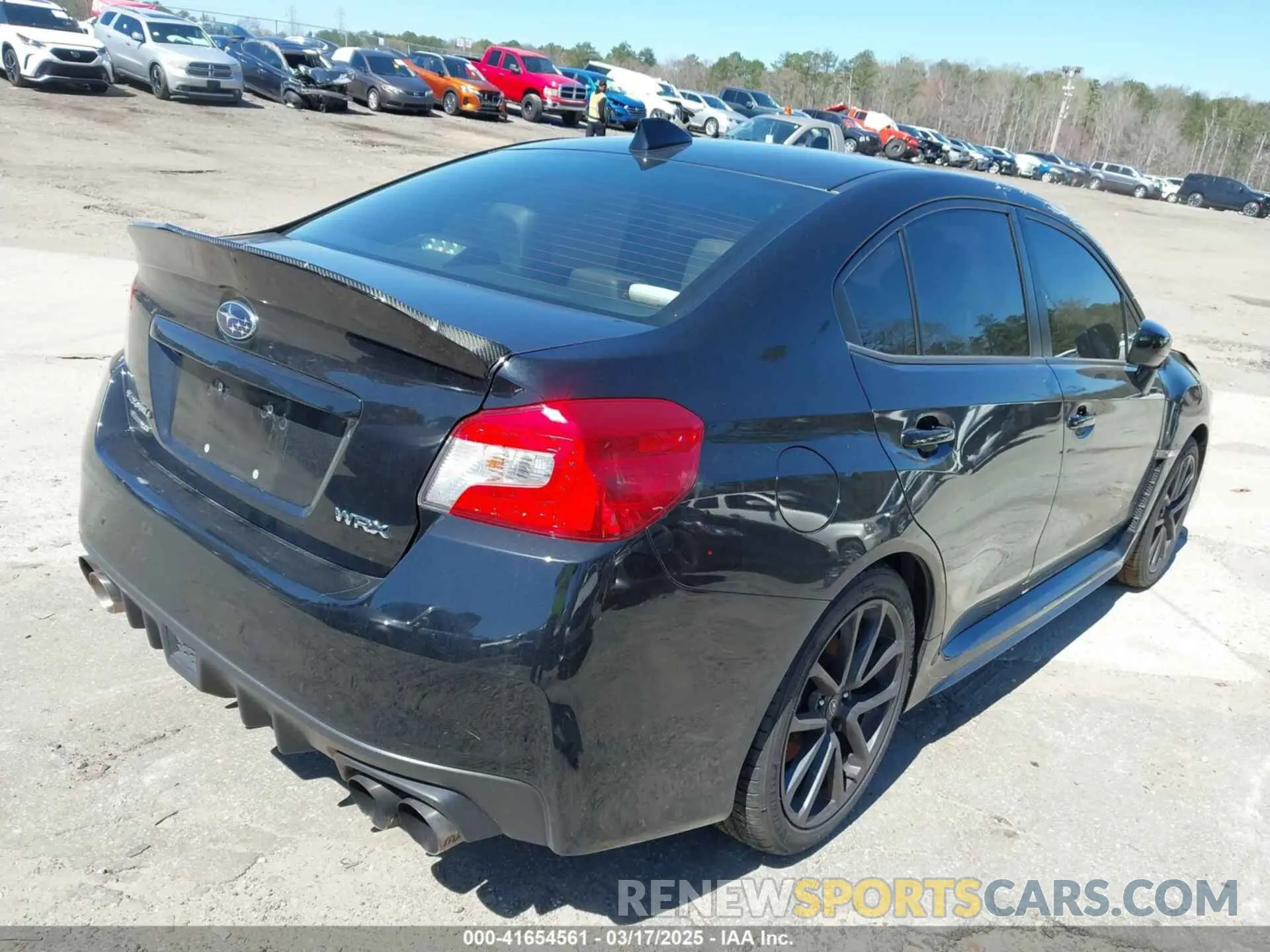 4 Photograph of a damaged car JF1VA1B66L9831616 SUBARU WRX 2020