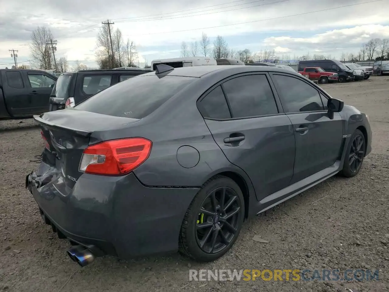 3 Photograph of a damaged car JF1VA1C60L9820268 SUBARU WRX 2020