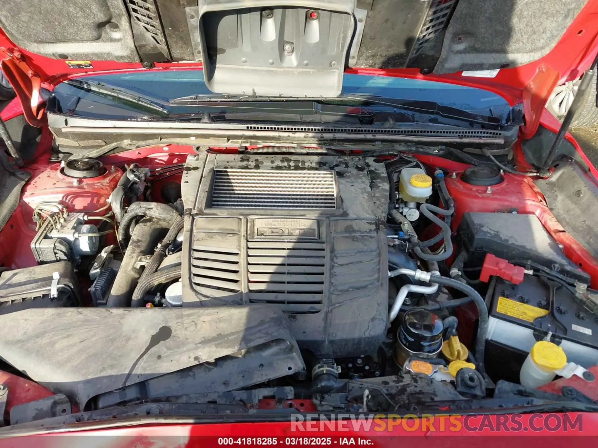 10 Photograph of a damaged car JF1VA1C62L9828436 SUBARU WRX 2020