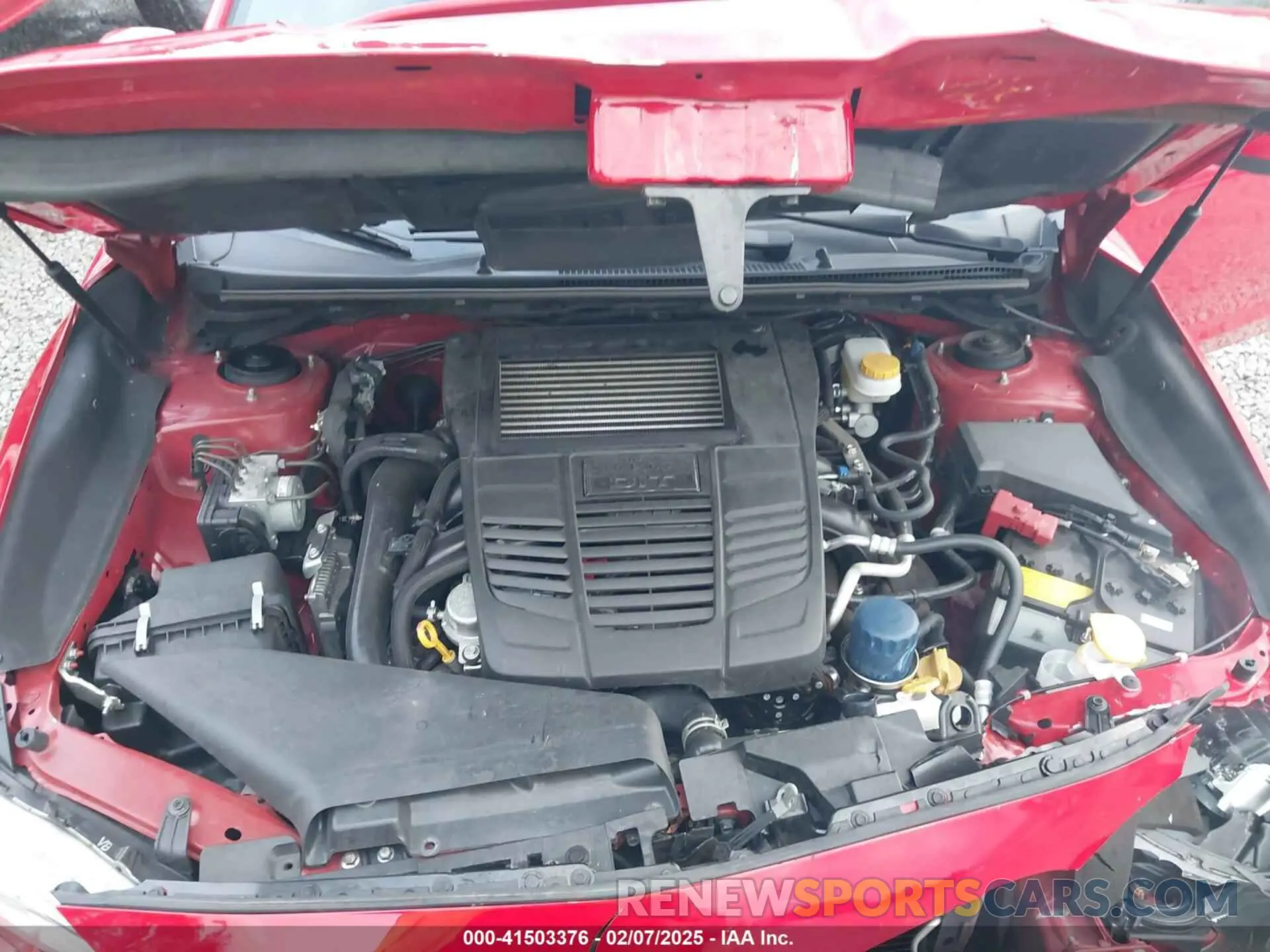 10 Photograph of a damaged car JF1VA1C63L9830602 SUBARU WRX 2020