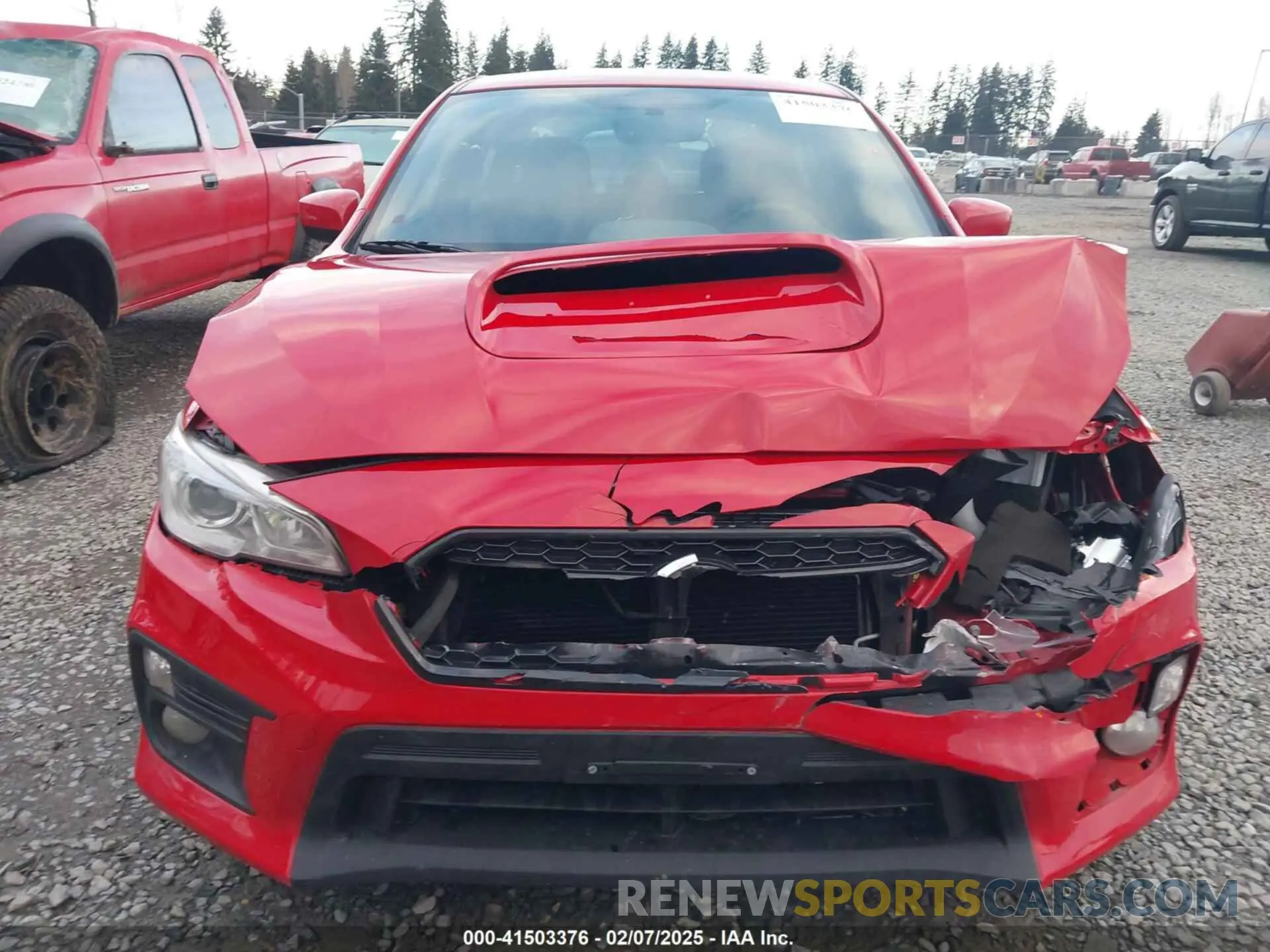 12 Photograph of a damaged car JF1VA1C63L9830602 SUBARU WRX 2020