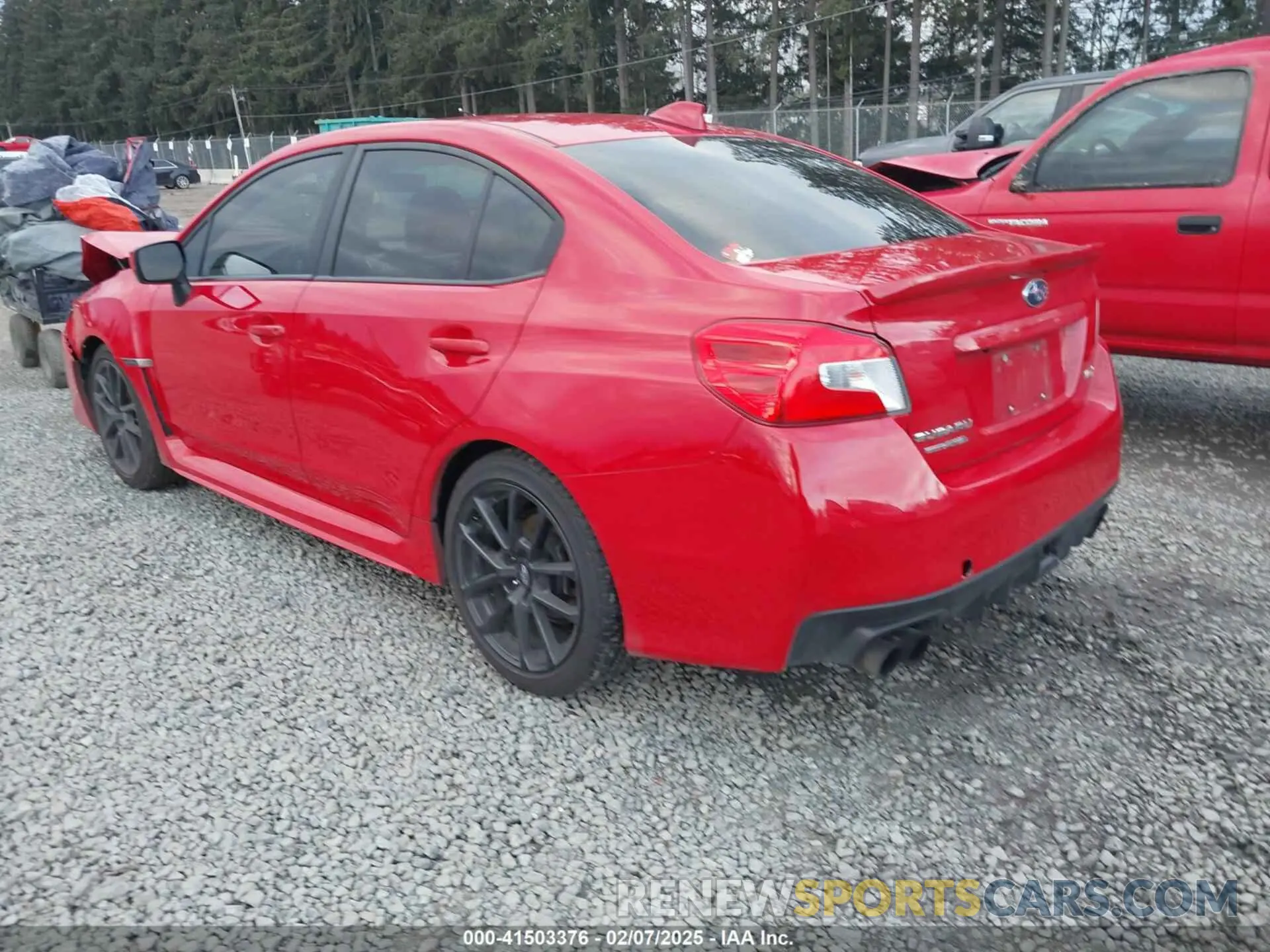 3 Photograph of a damaged car JF1VA1C63L9830602 SUBARU WRX 2020