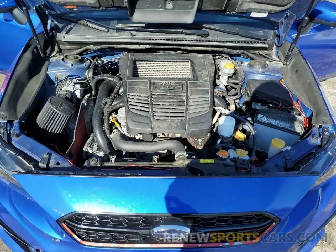 11 Фотография поврежденного автомобиля JF1VA1C69L9807695 SUBARU WRX 2020