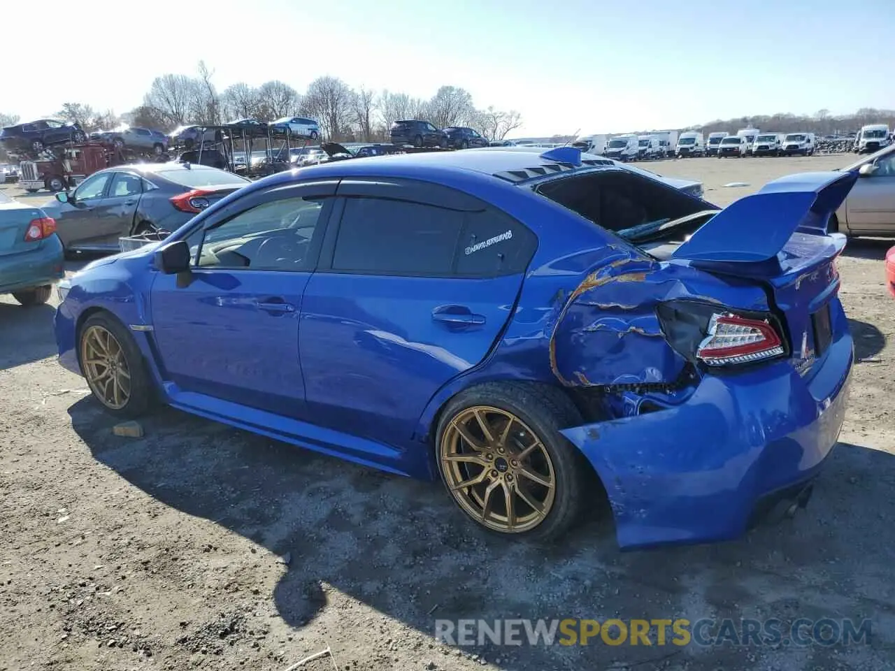 2 Фотография поврежденного автомобиля JF1VA1C69L9807695 SUBARU WRX 2020
