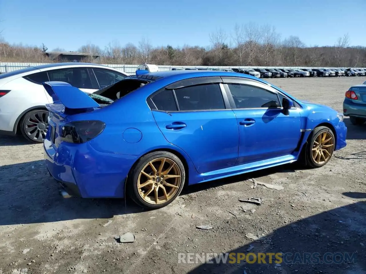 3 Фотография поврежденного автомобиля JF1VA1C69L9807695 SUBARU WRX 2020