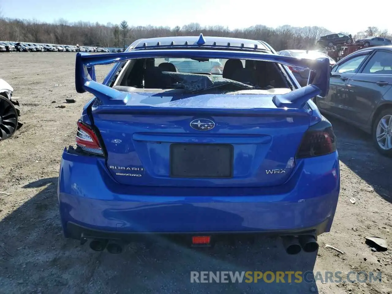 6 Фотография поврежденного автомобиля JF1VA1C69L9807695 SUBARU WRX 2020