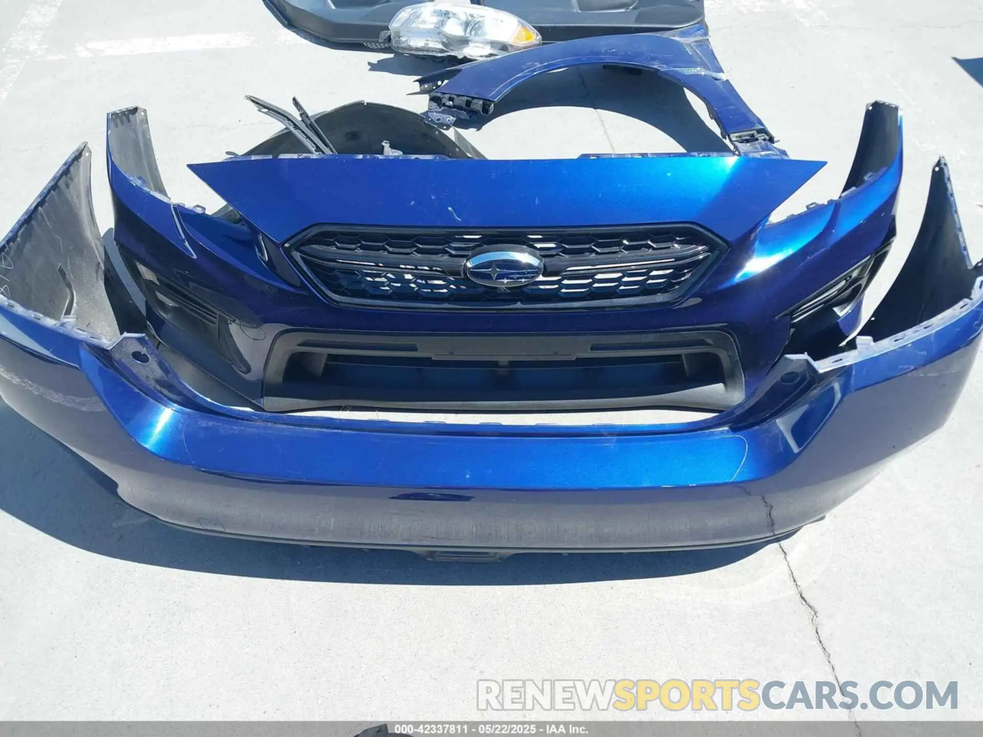 18 Photograph of a damaged car JF1VA1F66L8802018 SUBARU WRX 2020