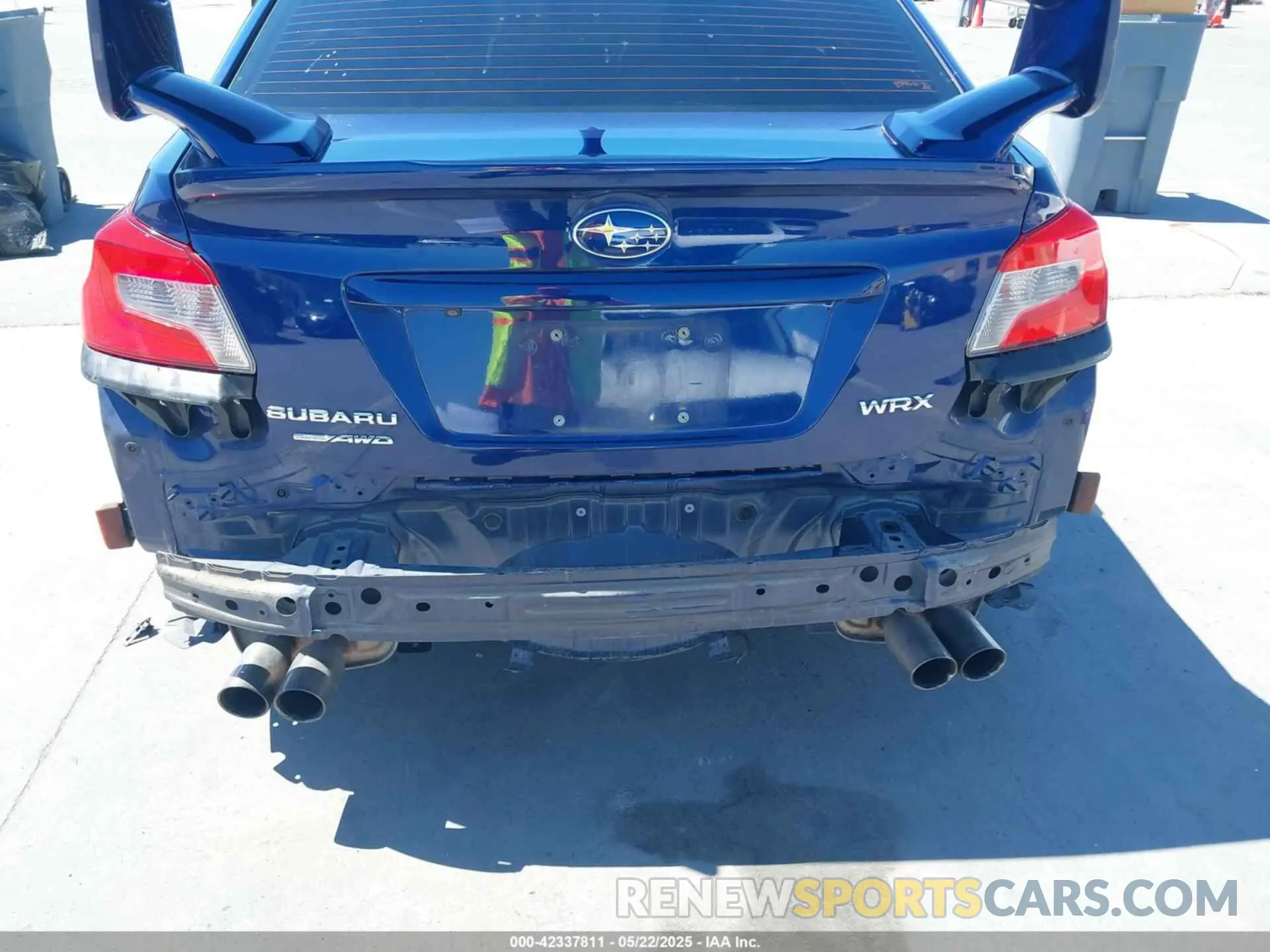 19 Photograph of a damaged car JF1VA1F66L8802018 SUBARU WRX 2020
